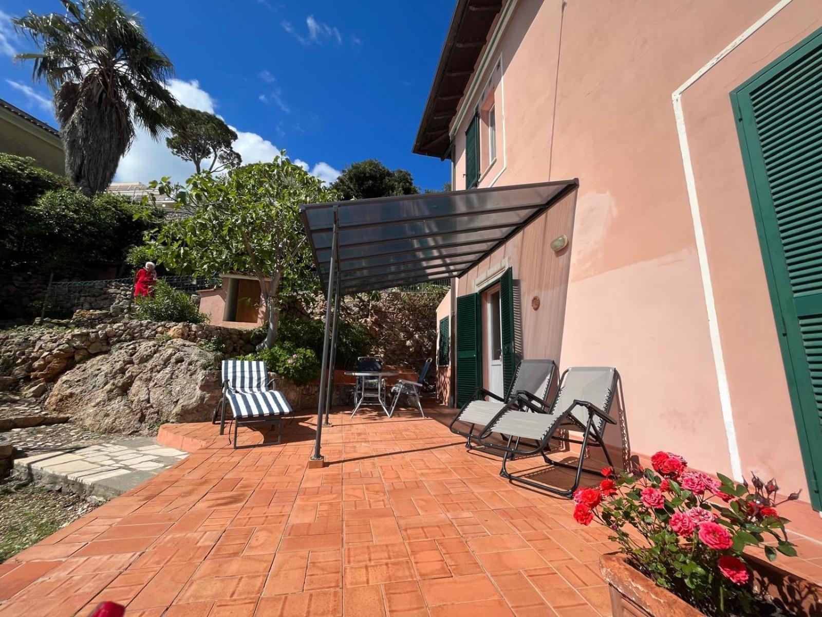 Вилла Casa Alessia Порто Санто Стефано Экстерьер фото